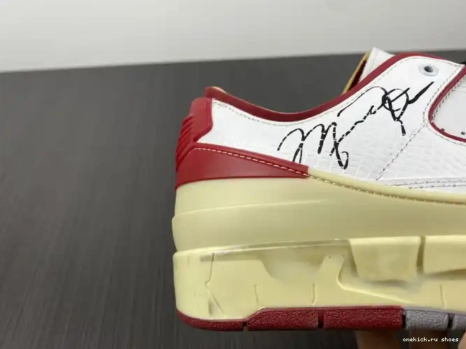 Rep Jordan Retro Low Red DJ4375-106 SP 2 Off-White White 0327